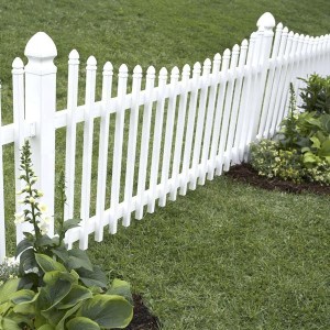 UV and corrosion resistant reinforced FRP fiberglass fence for  garden lawn