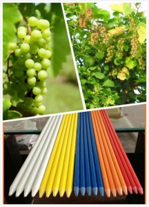Fiberglass Plant Stakes For Garden Tree Tomato Supporting Fence Post