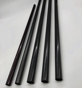 Roll Indpakket Carbon Fiber Tube