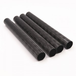 Pullbraided Fiberglas / Carbon-Faser-Tubes