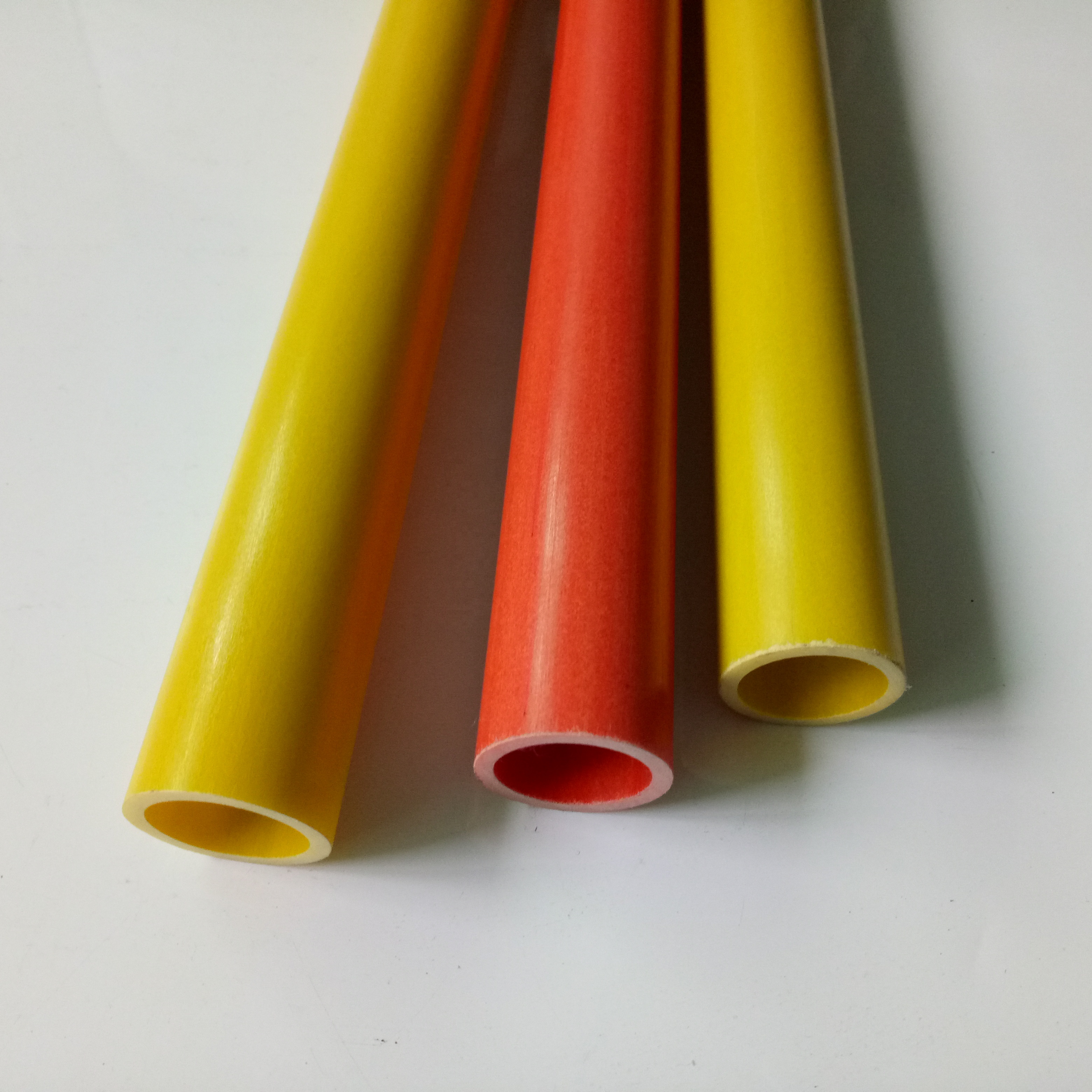 Factory Wholesale Fiberglass Mop Handle Hollow Fiberglass Bloom Pole, Custom Fiberglass Round Tube