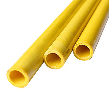 Anti-corrosion light weight pultrusion fiberglass tube FRP in stock for chemical industry