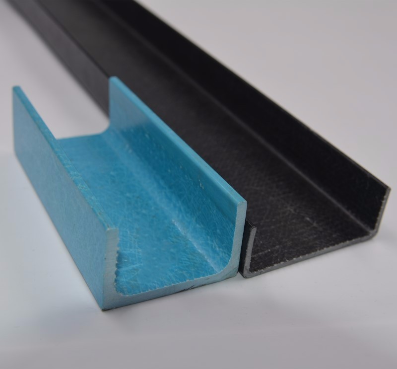 Industry use fiberglass profile ,frp board with beauty shape