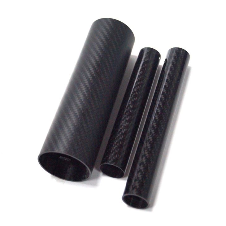 Rollwrapped Carbon Tube 30mm 40mm 50mm 60mm Pipe from Direct Factory