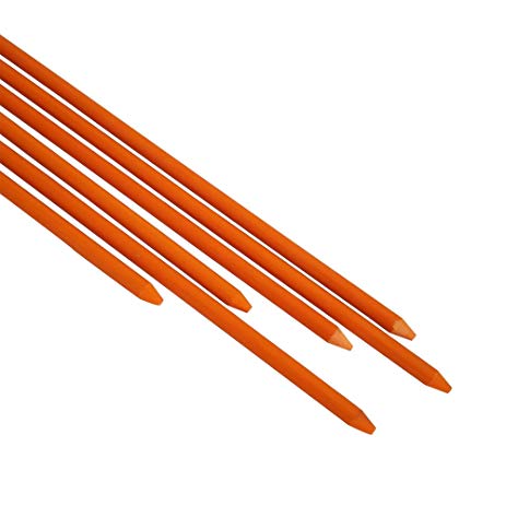 8mm 9mm 10mm 11mm 12mm high strength fiberglass planting stake rod for orchard support
