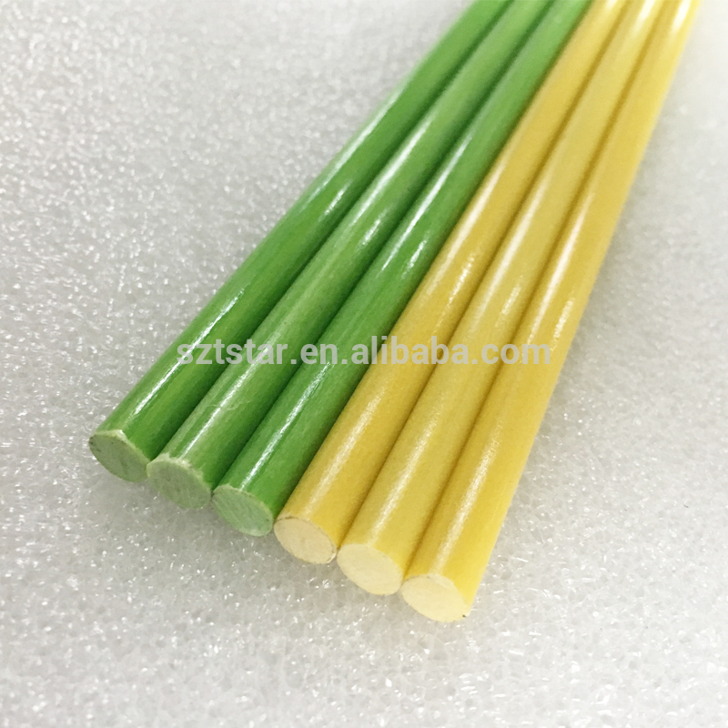 2018 Hot sale colourful glassfiber rod for outdoor activities,planting support fiberglass rod stick
