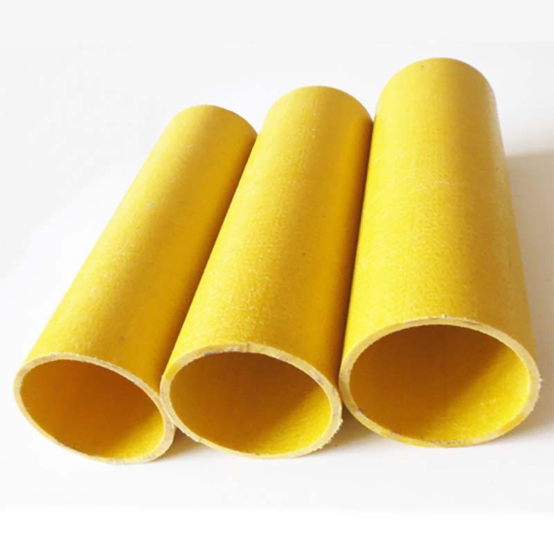 High strength corrosion resistant pultruded FRP fiberglass tube pipe for oil water gas pipe