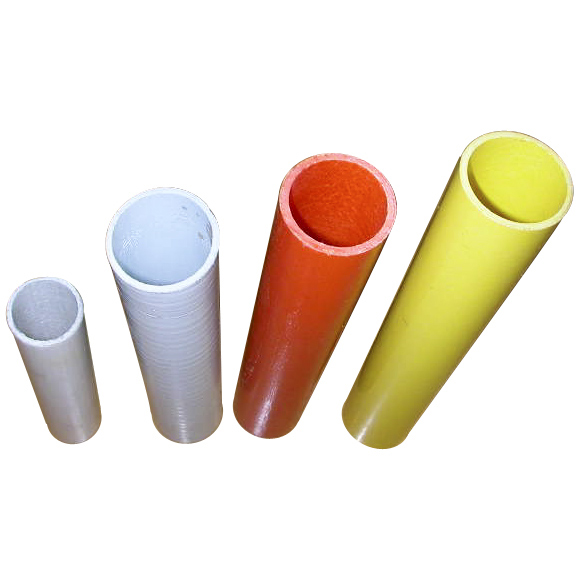 High Quality Epoxy Resin Fiberglass Tube Pipe Round Shape For Sale