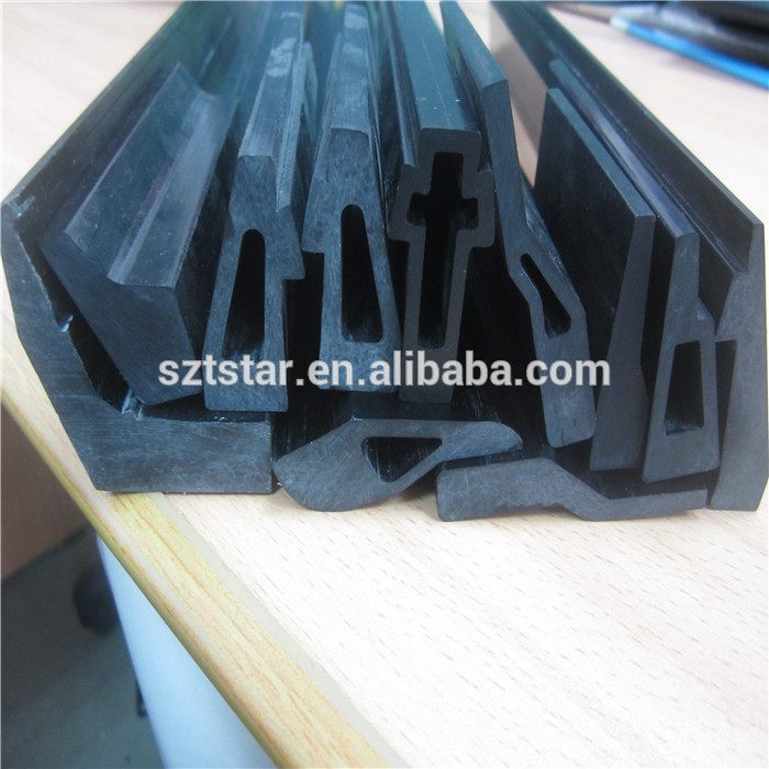 Pultruded carbon fiber profile for warp knitting machine