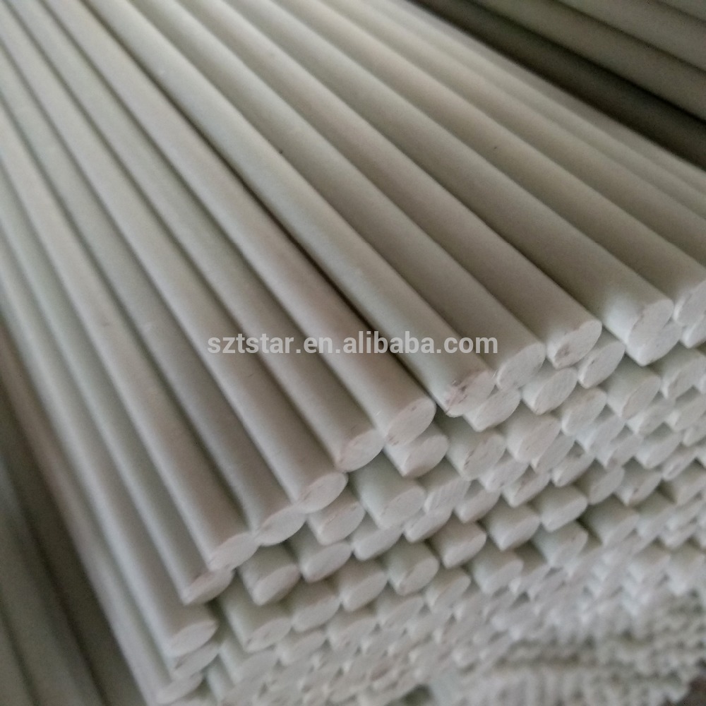 China pultrusion technique glassfiber rod, 0.6 mm-100 mm diameter FRP rod,solid fiberglass rod