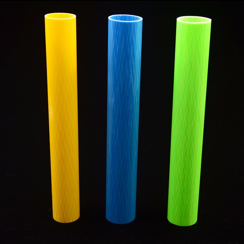 30mm yellow GFRP Vegetable greenhouses stent fiberglass pipe Planting greenhouses stent glassfiber tube