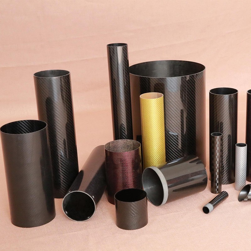 High quality  Carbon Fiber Irregular-shaped tubes, pole , pipe for machine