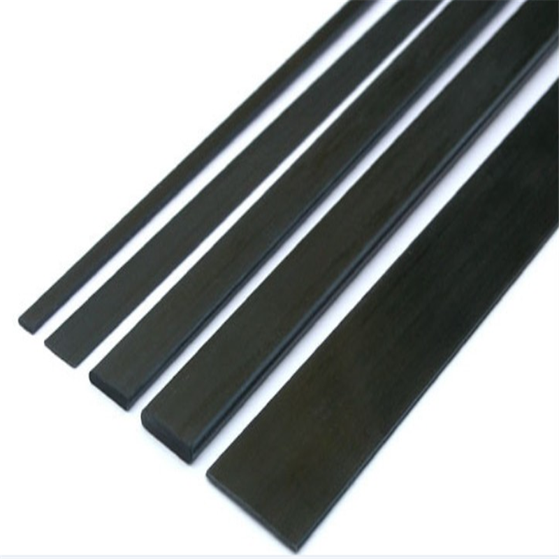 Pultrusion carbon fiber flat bar   carbon stripe