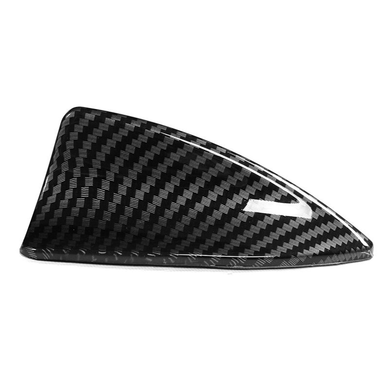 Maximum strength UV protective carbon fiber car antenna cover of shark fin, dummy roof antenna