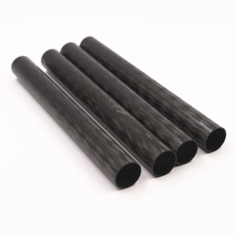 Custom Carbon Fiber Bike Frames Tube With 3K Twill Plain Weave