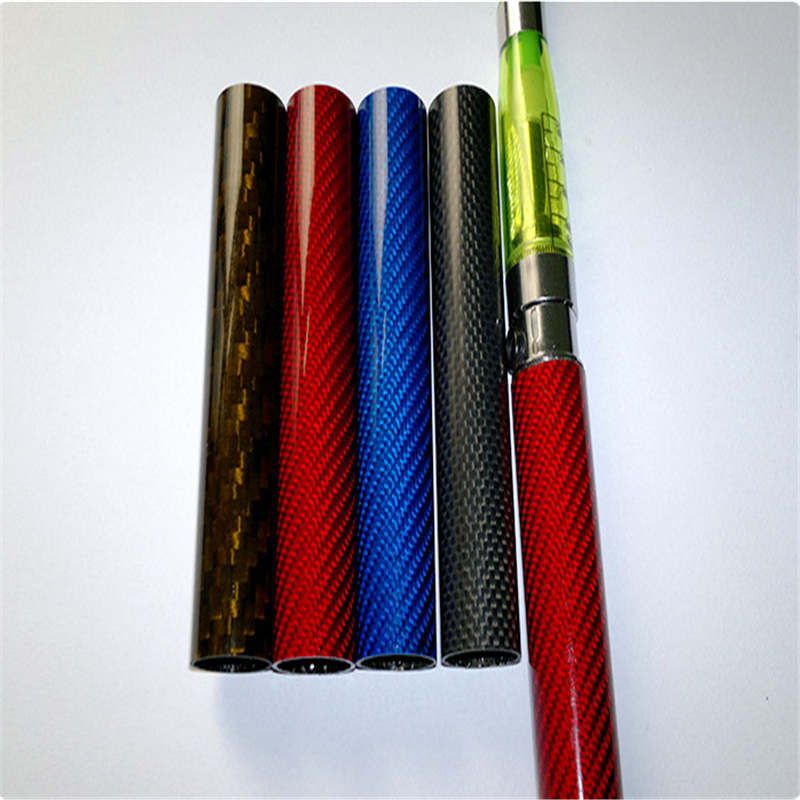 3K twill  Carbon Tube  Colorful Carbon  Tubing for Electronic cigarette