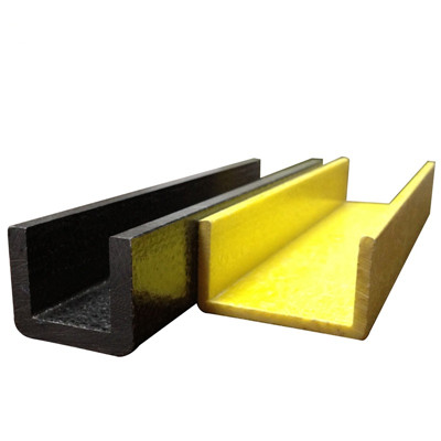 ODM/OEM Epoxy Resin fiberglass FRP U C shape beam profile for construction