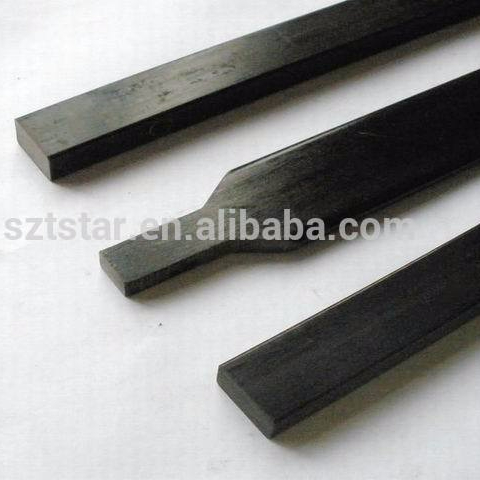 high strength glass fiber flat bar applied to bow arms/tradition bow GFRP