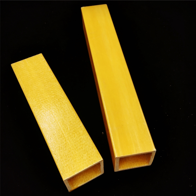 High Strength Low Price Hollow Fiberglass Square Tube Profile 30MM