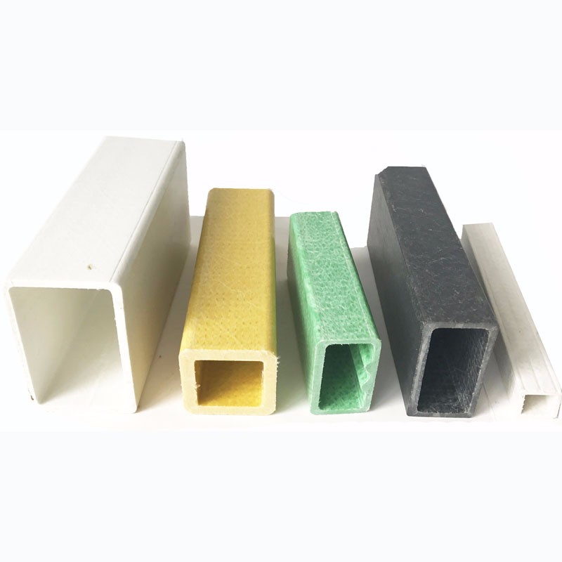 China manufacturer fiberglass U / C beam shaped profiles