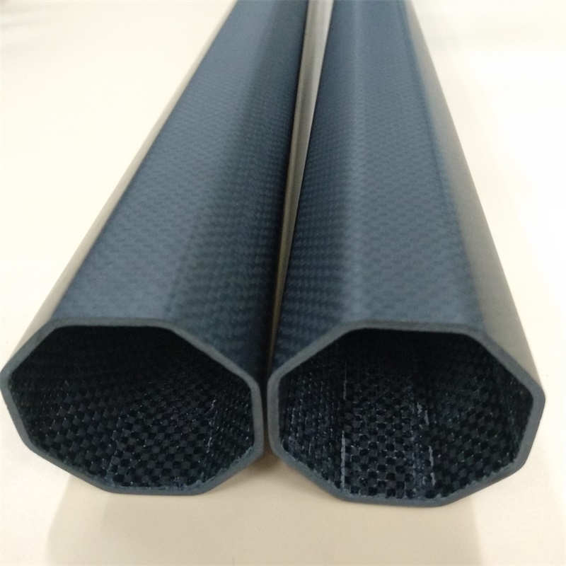 High Strength 3K Carbon Octagonal Tube Manufacturer