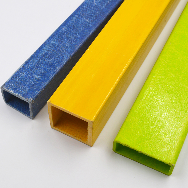 Pultruded FRP Reinforced Fiberglass Square Tube