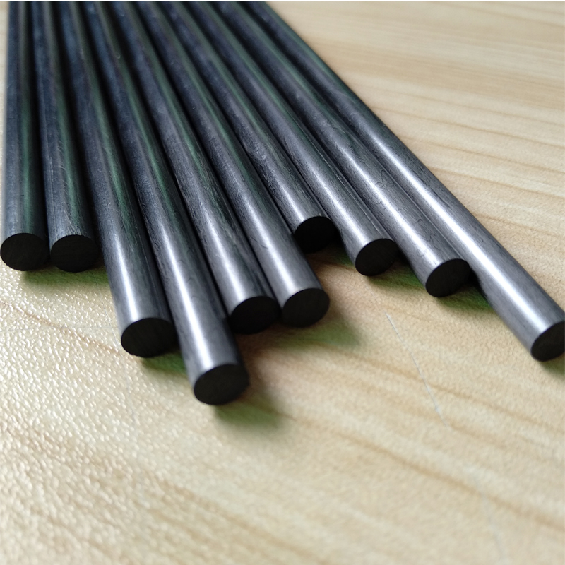 1000 mm 2 pieces Ø 0.5mm x 1000mm Carbon Fiber Solid Rod Round Bar Pin 0.5
